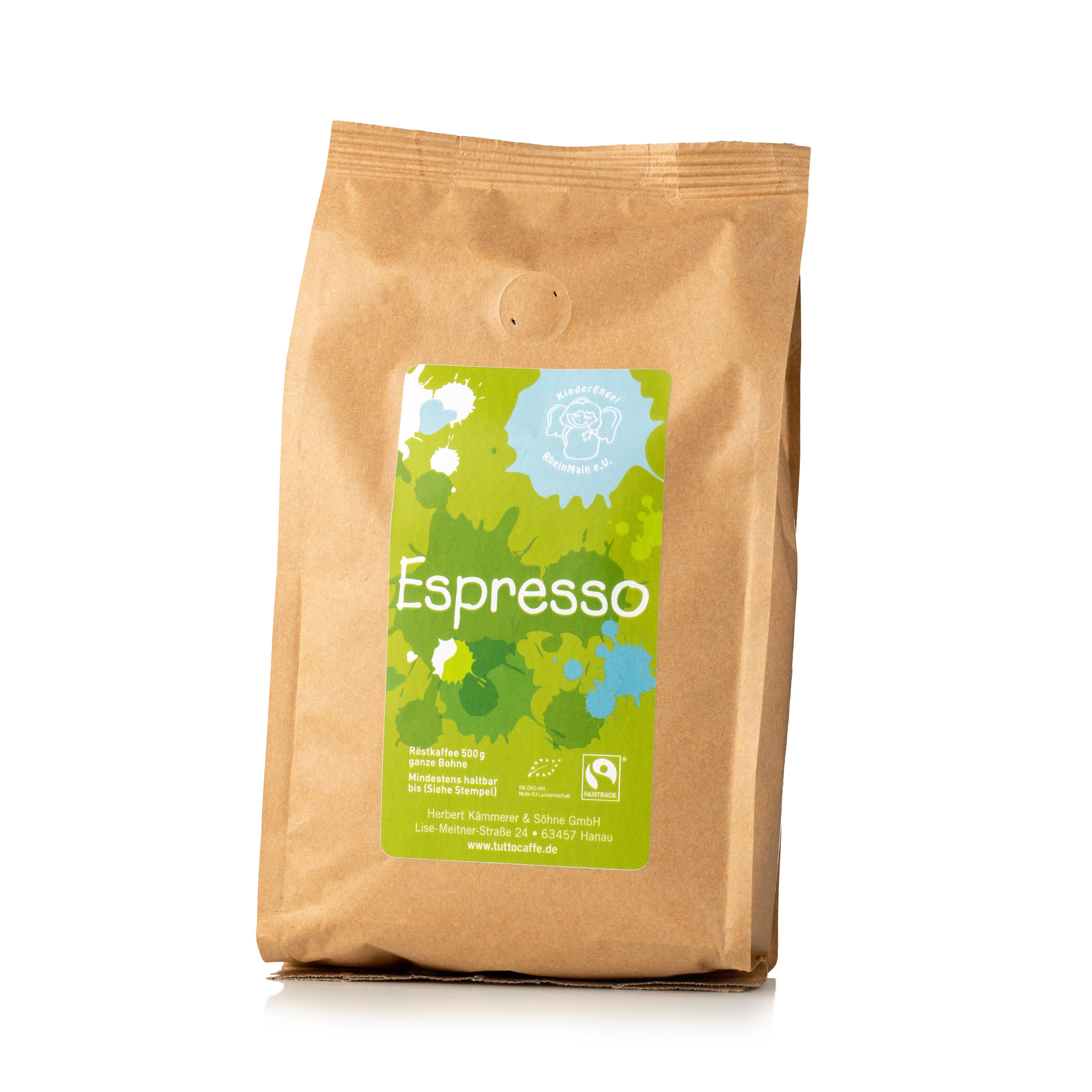 Kinderengel Espresso Bio/Fairtrade 500g - Ganze Bohne